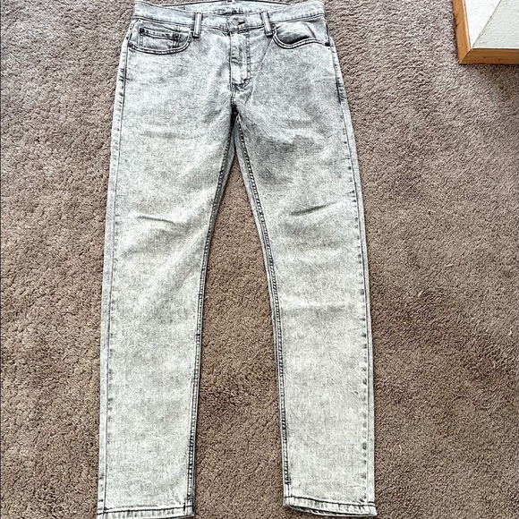 Levi’s 512 light gray acid wash 32x32 - Picture 1 of 3